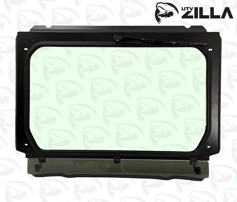 Load image into Gallery viewer, Black Vented Glass Windshield for RZR PRO/TURBO R with Wiper 2020-2024