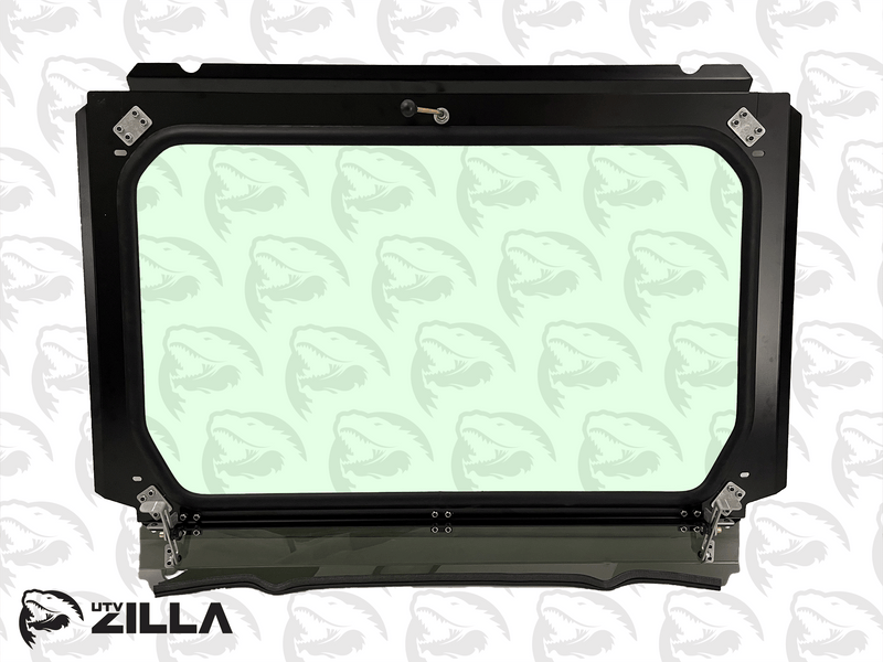 Load image into Gallery viewer, Black Vented Glass Windshield for RZR PRO/TURBO R with Wiper 2020-2024