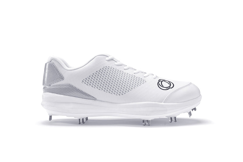 Load image into Gallery viewer, Athalonz GF1 Metal Baseball & Softball Cleats - White