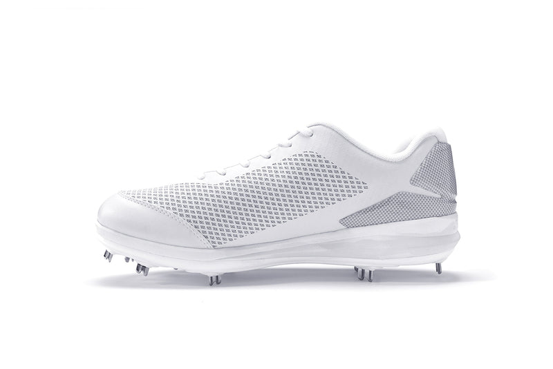 Load image into Gallery viewer, Athalonz GF1 Metal Baseball & Softball Cleats - White