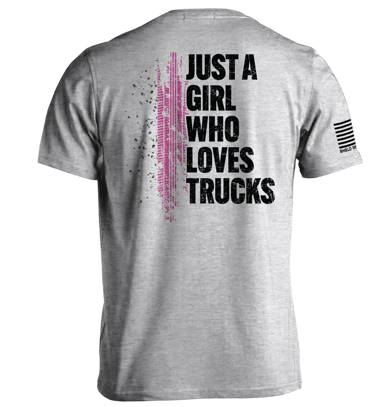 Load image into Gallery viewer, Just A Girl Who Loves Trucks