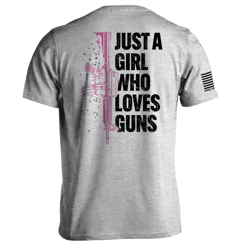 Load image into Gallery viewer, Just A Girl Who Loves Guns