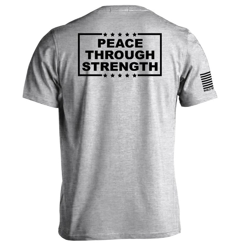 Load image into Gallery viewer, Peace Through Strength White