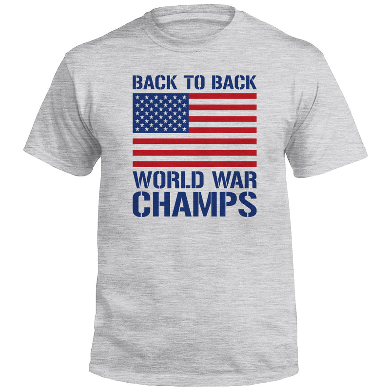 Load image into Gallery viewer, Back to Back World War Champs (Front)
