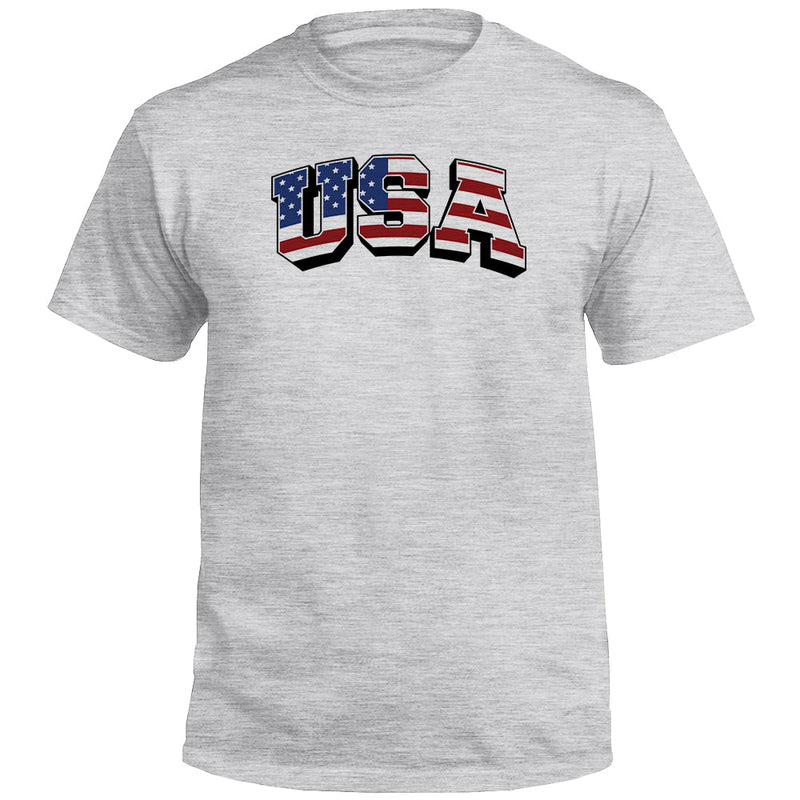 Load image into Gallery viewer, USA Flag Lettering (Front)