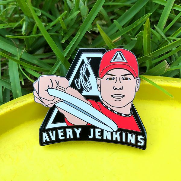 Load image into Gallery viewer, Avery Jenkins Pin - Locking Metal Backer