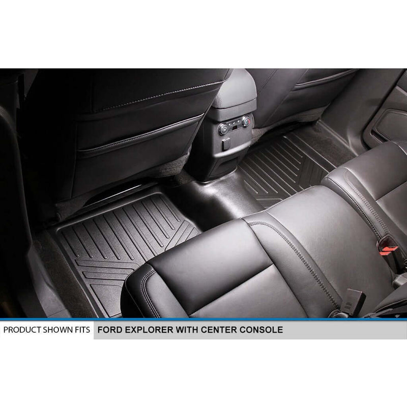 Load image into Gallery viewer, SMARTLINER Custom Fit Floor Liners For 2011-2014 Ford Explorer (with 2nd Row Center Console)