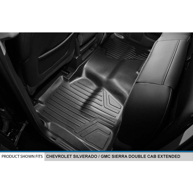 Load image into Gallery viewer, SMARTLINER Floor Liners for Double Cab 2014-2018 Silverado/Sierra 1500 - 2015-2021 2500/3500 HD
