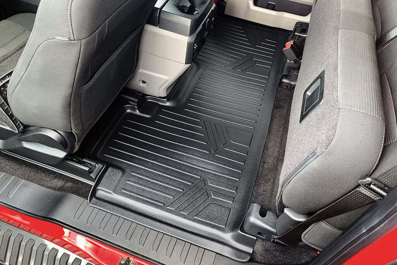 Load image into Gallery viewer, SMARTLINER Floor Liners for 2017-2026 SuperCab | Vinyl | & Bucket Seats