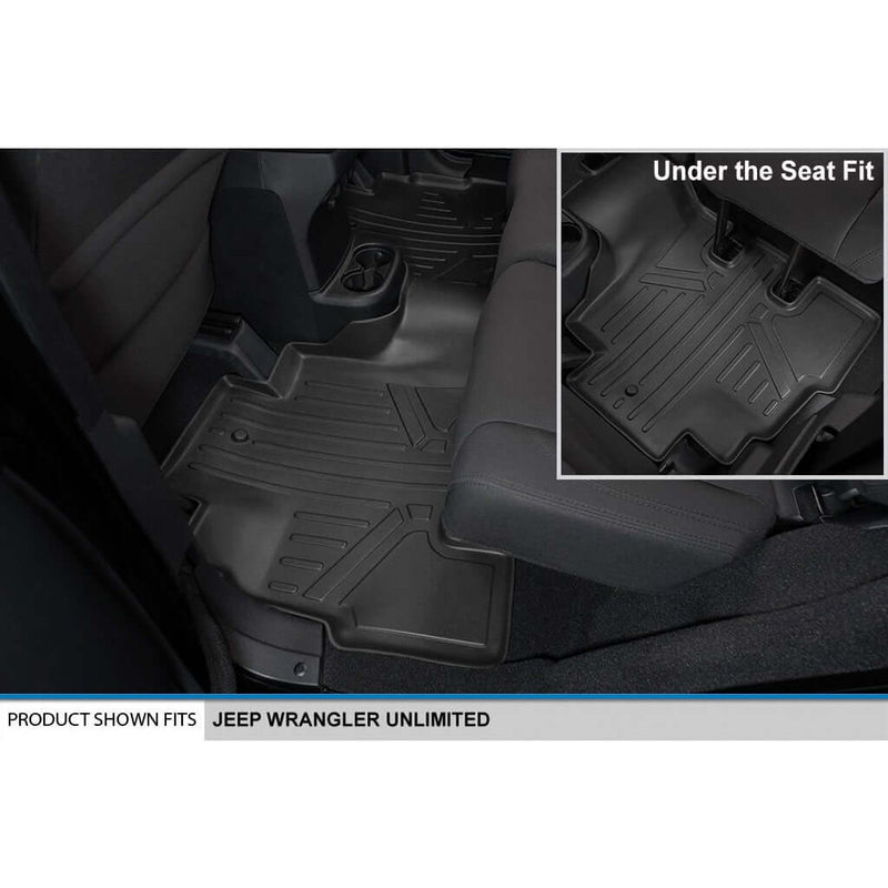 Load image into Gallery viewer, Smart Trim™ Floor Liners For 2015-2018 Jeep Wrangler Unlimited (JK Old Body Style Only)