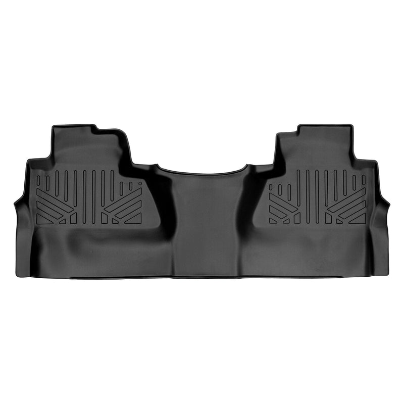 Load image into Gallery viewer, SMARTLINER Floor Liners for GMC Sierra 1500 Crew Cab 2014 - 2018 (Carpeted flooring) 1st Row Bench Half coverage