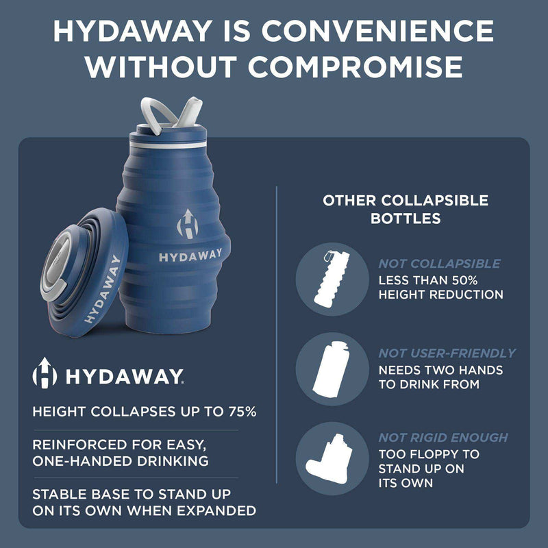 Load image into Gallery viewer, Collapsible Water Bottle | 17oz - Skoutley Outdoors LLC