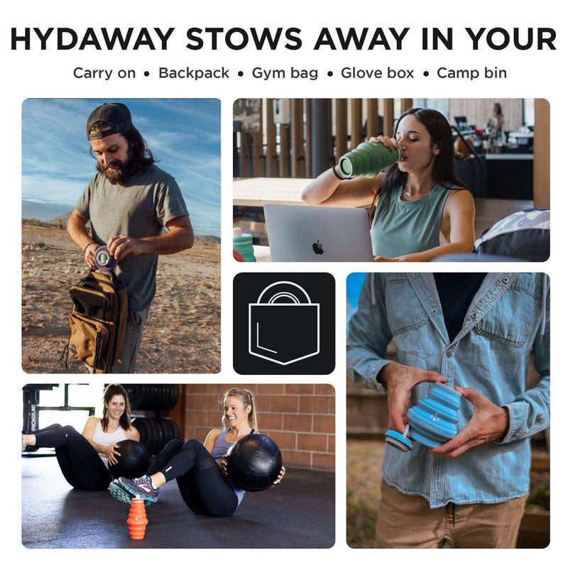 Load image into Gallery viewer, Collapsible Water Bottle | 17oz - Skoutley Outdoors LLC