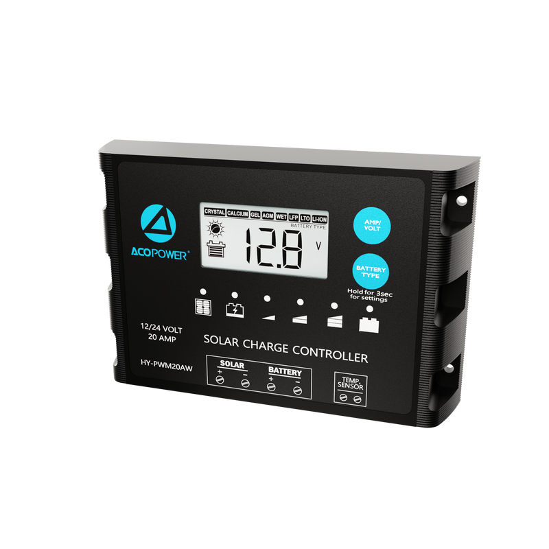 Load image into Gallery viewer, ProteusX 20A PWM Solar Charge Controller