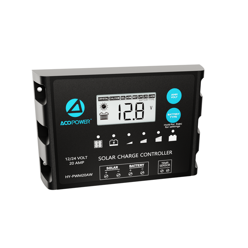 Load image into Gallery viewer, ProteusX 20A PWM Solar Charge Controller