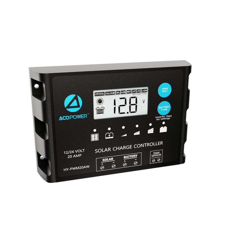 Load image into Gallery viewer, ProteusX 20A PWM Solar Charge Controller