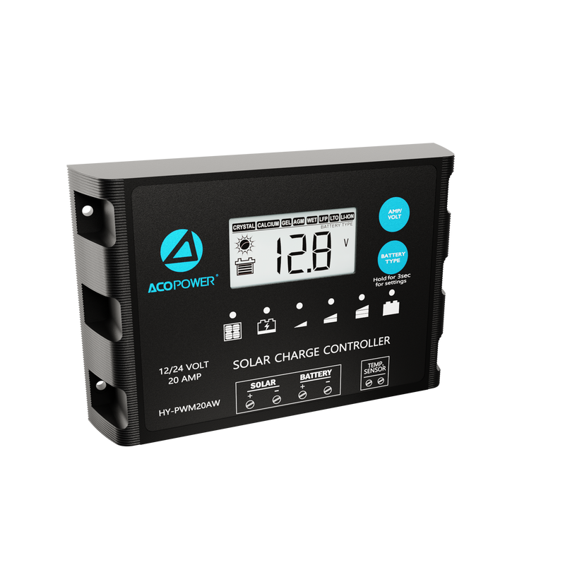 Load image into Gallery viewer, ProteusX 20A PWM Solar Charge Controller