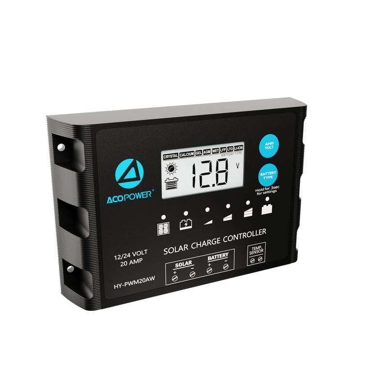 Load image into Gallery viewer, ProteusX 20A PWM Solar Charge Controller