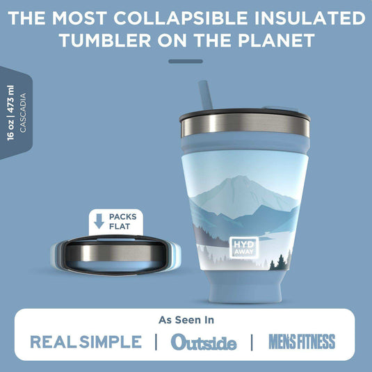 Collapsible Insulated Drink Tumbler - Skoutley Outdoors LLC