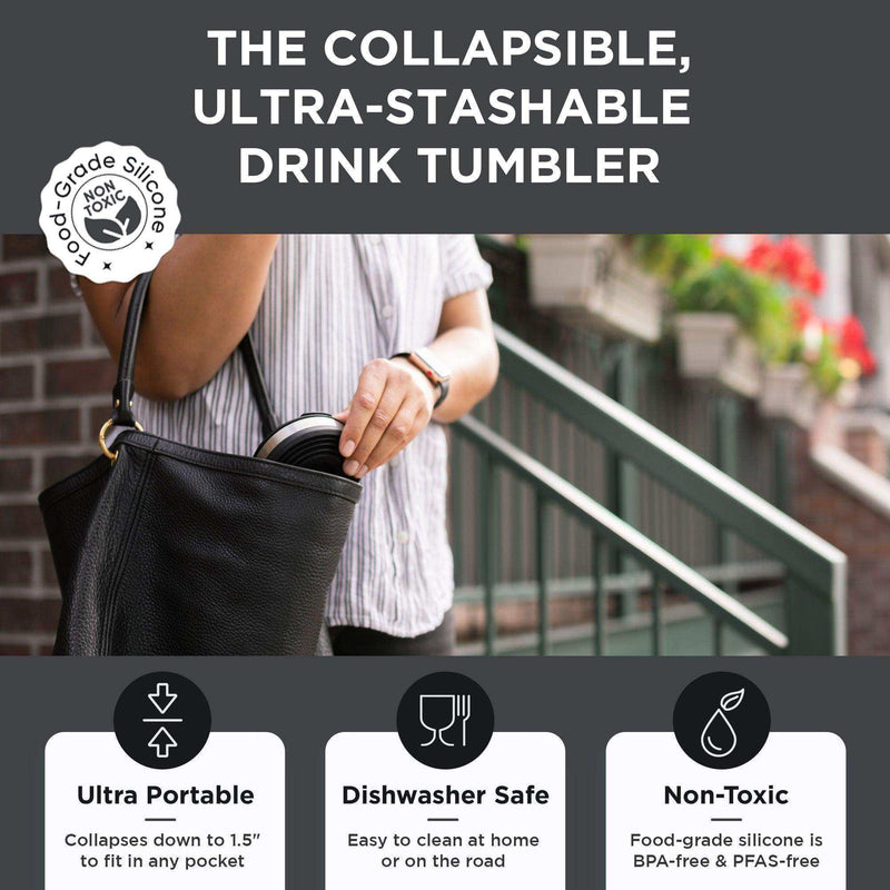 Load image into Gallery viewer, Collapsible Insulated Drink Tumbler - Skoutley Outdoors LLC
