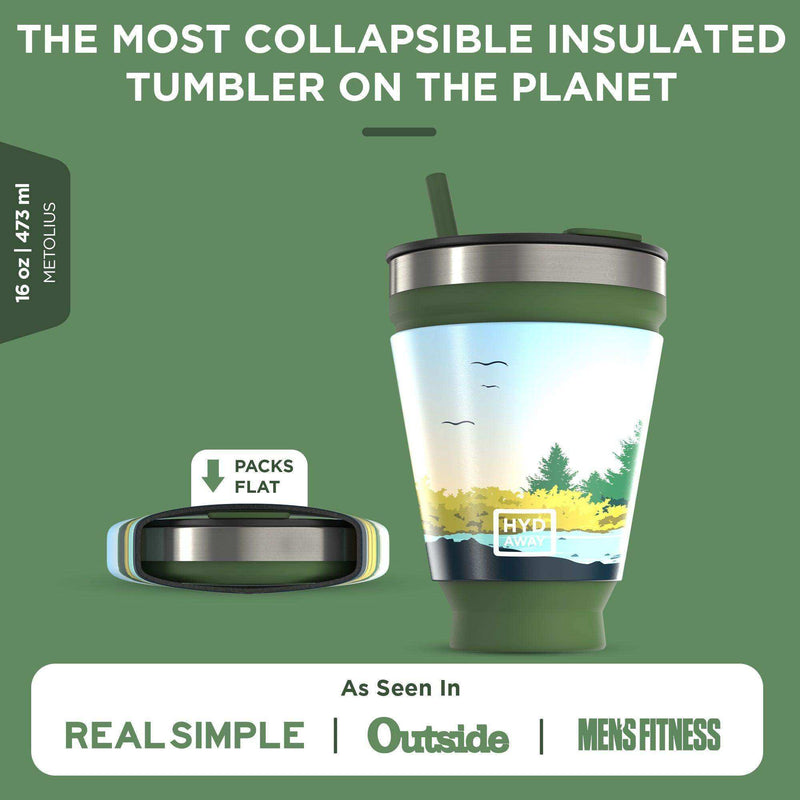 Load image into Gallery viewer, Collapsible Insulated Drink Tumbler - Skoutley Outdoors LLC