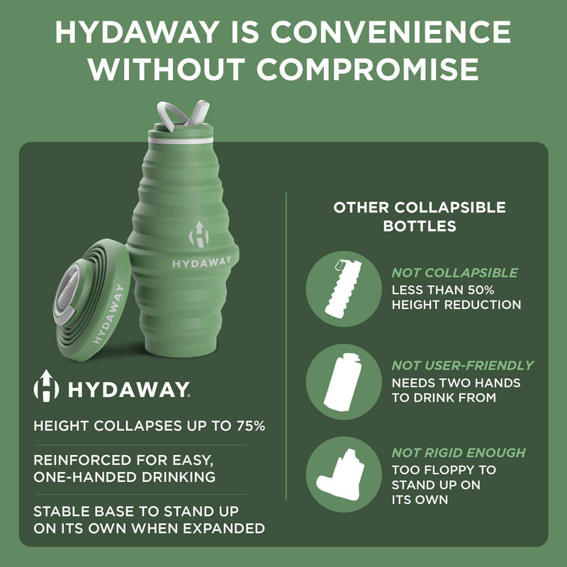 Load image into Gallery viewer, Collapsible Water Bottle | 25oz - Skoutley Outdoors LLC
