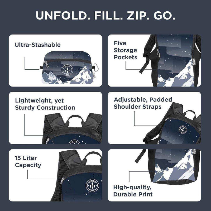 Load image into Gallery viewer, Collapsible Backpack - Skoutley Outdoors LLC