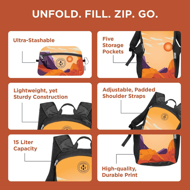 Load image into Gallery viewer, Collapsible Backpack