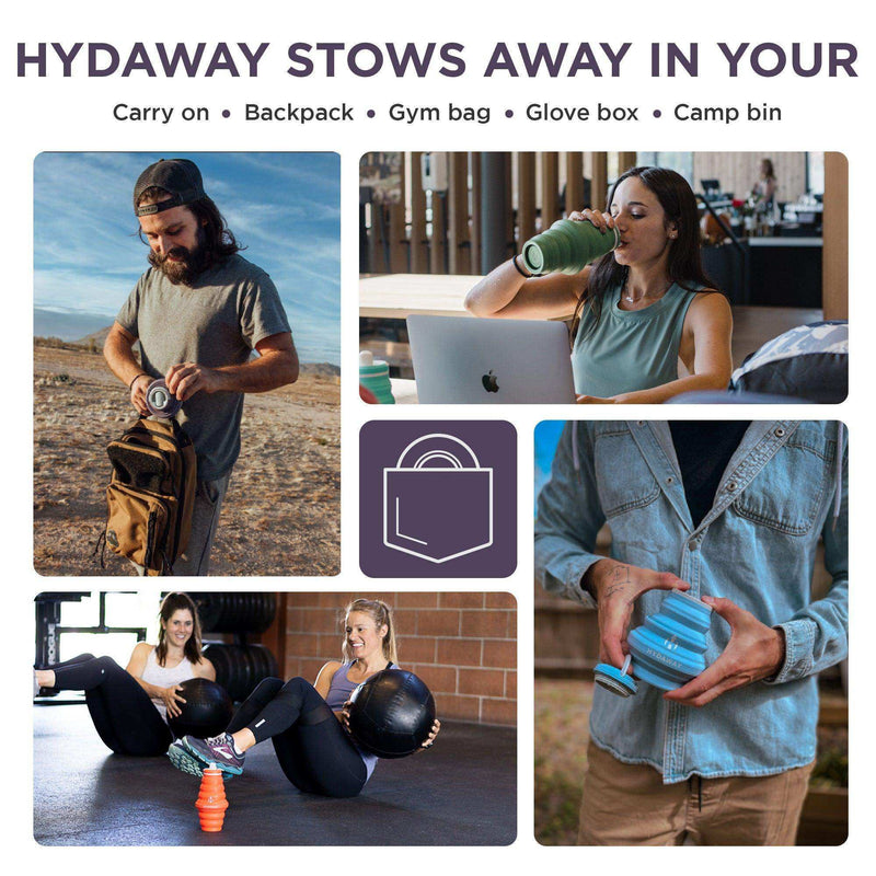 Load image into Gallery viewer, Collapsible Water Bottle | 17oz - Skoutley Outdoors LLC