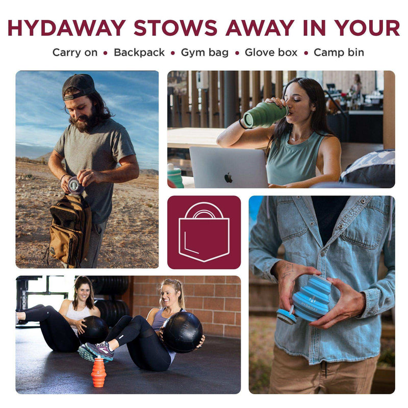 Load image into Gallery viewer, Collapsible Water Bottle | 25oz - Skoutley Outdoors LLC