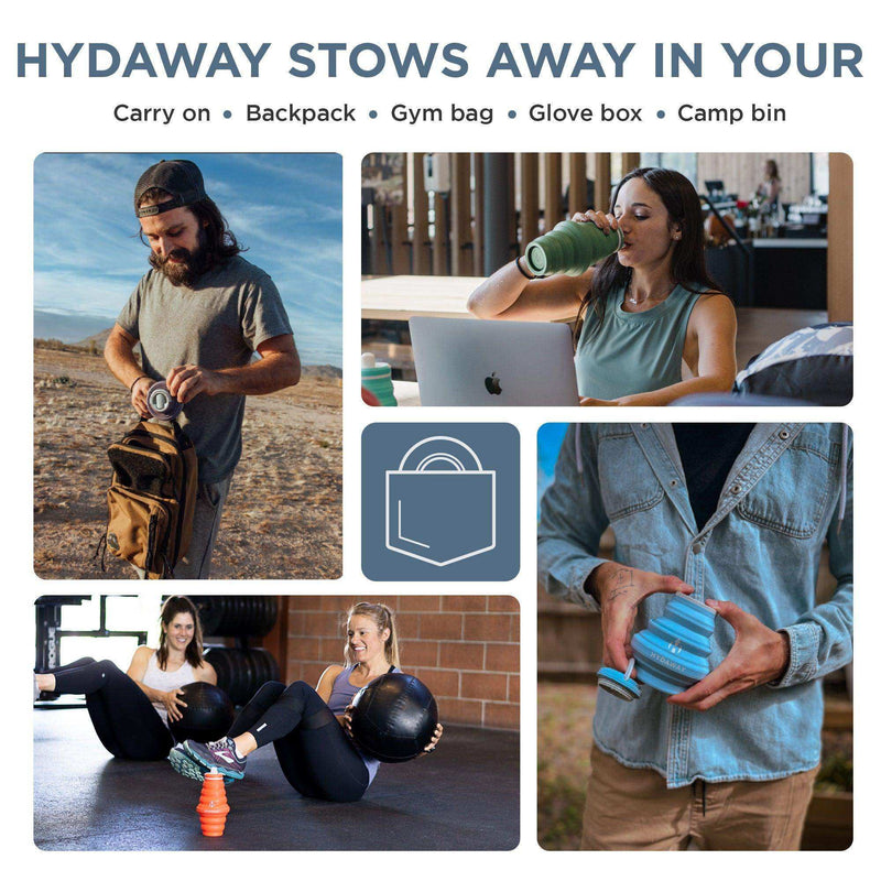 Load image into Gallery viewer, Collapsible Water Bottle | 25oz - Skoutley Outdoors LLC