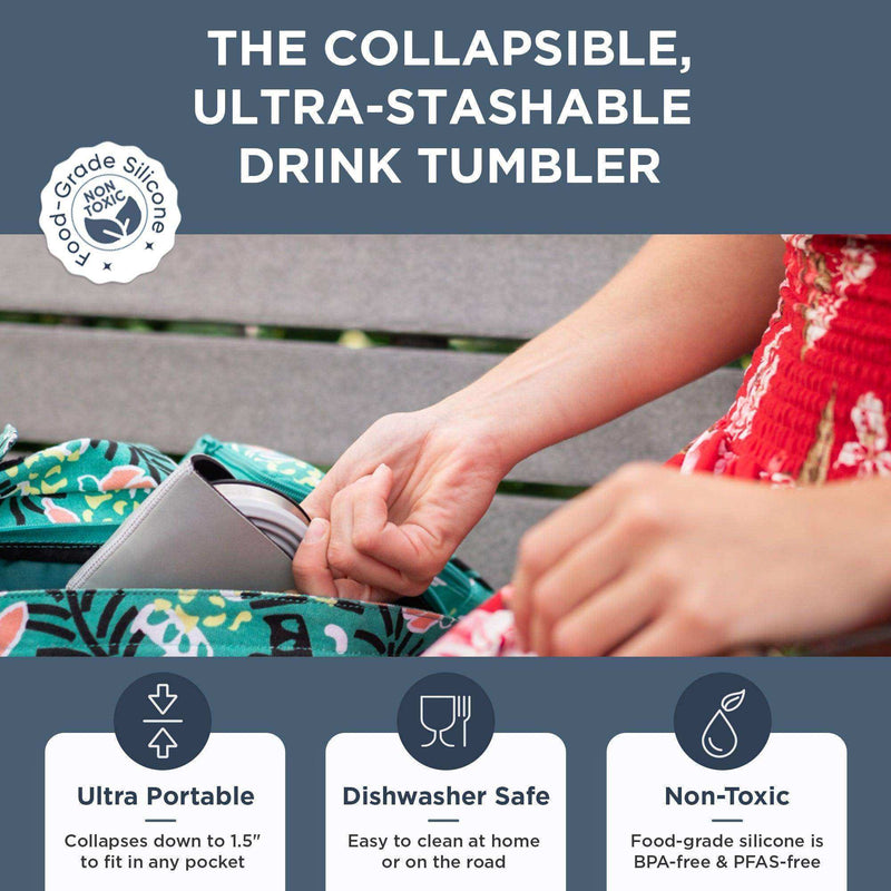 Load image into Gallery viewer, Collapsible Insulated Drink Tumbler - Skoutley Outdoors LLC