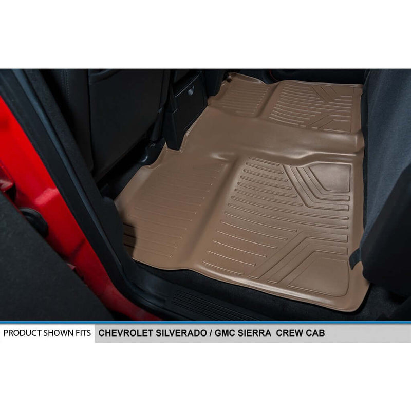Load image into Gallery viewer, Smart Trim™ Floor Liners For 2007-2013 Silverado/Sierra 1500 Crew Cab - 2007-2014 2500/3500 HD Crew Cab
