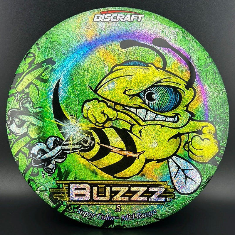 Load image into Gallery viewer, ESP SuperColor Full Foil Buzzz - Holo Green Chains Bee