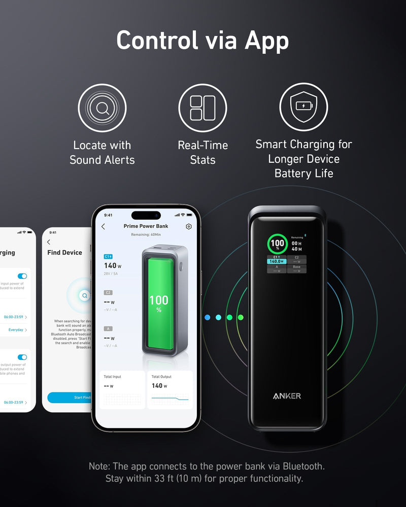 Load image into Gallery viewer, Anker Prime 27,650mAh Power Bank (250W) and 100W Charging Base