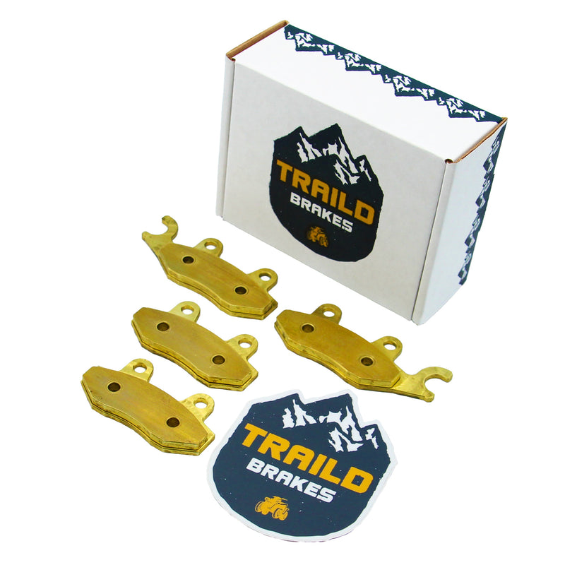 Load image into Gallery viewer, Kawasaki Teryx/Teryx4 750/800 2008-2024 Front Brass Brake Pad Set