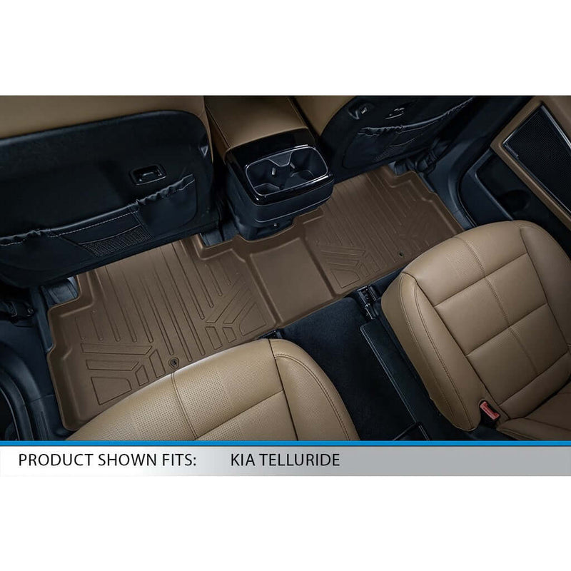 Load image into Gallery viewer, SMARTLINER Custom Fit Floor Liners For 2020-2025 Kia Telluride with 2nd Row Bucket Seats With Center Console
