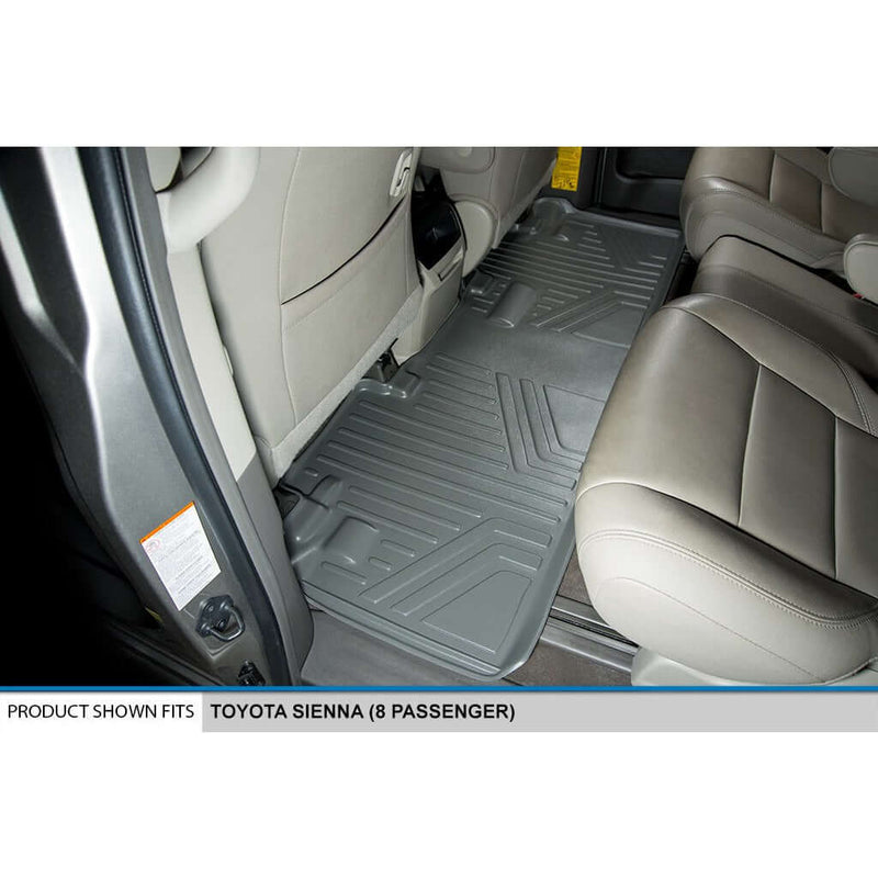 Load image into Gallery viewer, SMARTLINER Custom Fit Floor Liners For 2011-2012 Toyota Sienna (8 Passenger Model)