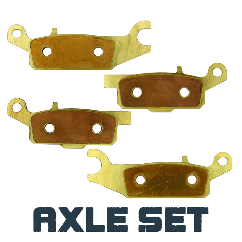 Load image into Gallery viewer, Yamaha Raptor 250 2008-2013 Brass Brake Pad Set