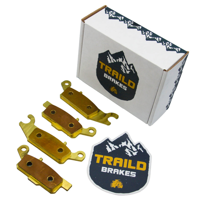 Load image into Gallery viewer, Yamaha Kodiak 700 2016-2026 Brass Brake Pad Set