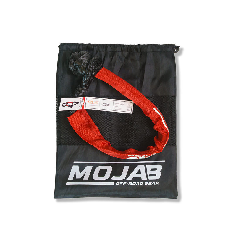Load image into Gallery viewer, Soft Shackle 3/8'' x 24” with sleeve and bag (Single Shackle) (Lifetime Warranty)