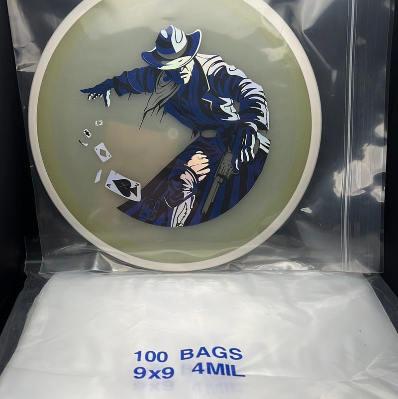 Load image into Gallery viewer, Clear Disc Storage Bags - 4 mil 9x9 100ct