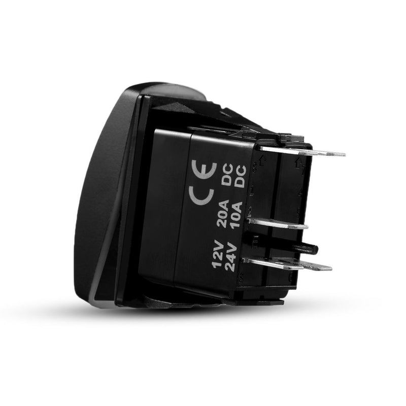 Load image into Gallery viewer, 5 Pin Laser On/Off switches 20A/12V 10A/24V Switch with Jumper Wires Set for Cars,Trucks,RVs