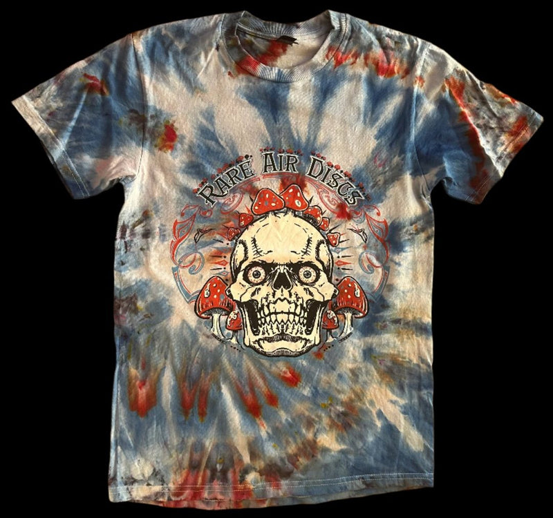 Load image into Gallery viewer, Crushin' Amanitas Tie-Dye Shirt - Produced by Thunder Shout
