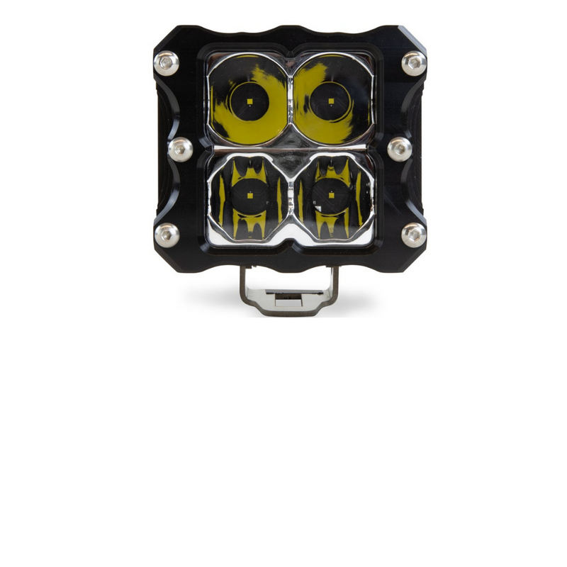 Load image into Gallery viewer, Quattro Clear LED Pod Light
