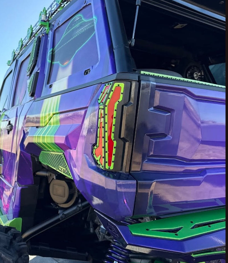 Load image into Gallery viewer, Polaris Xpedition Billet LED Tail Light | Marshin Whips