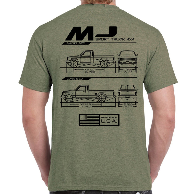 Load image into Gallery viewer, MJ Blueprint T-Shirt