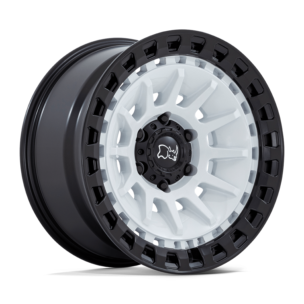 Black Rhino Hard Alloys Barrage Gloss White On Matte Black