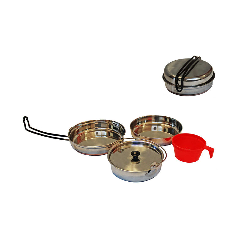 Load image into Gallery viewer, Stainless Steel Mess Kit