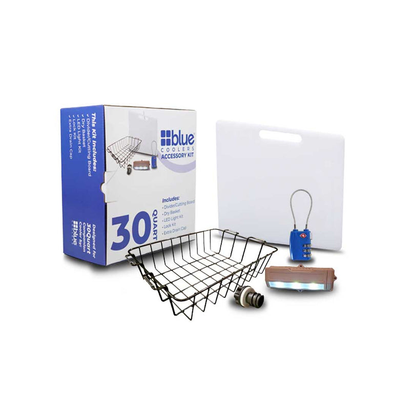 Load image into Gallery viewer, Accessory Kit - Divider/Cutting Board, Basket, Lock, Light, & Plug for Coolers